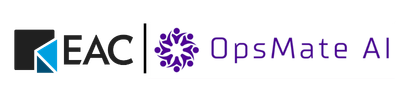 EAC and OpsMate AI Logos EAC and OpsMate AI Logos